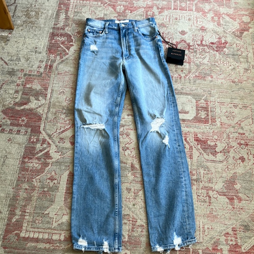 Mother High Waisted Rider Skimp